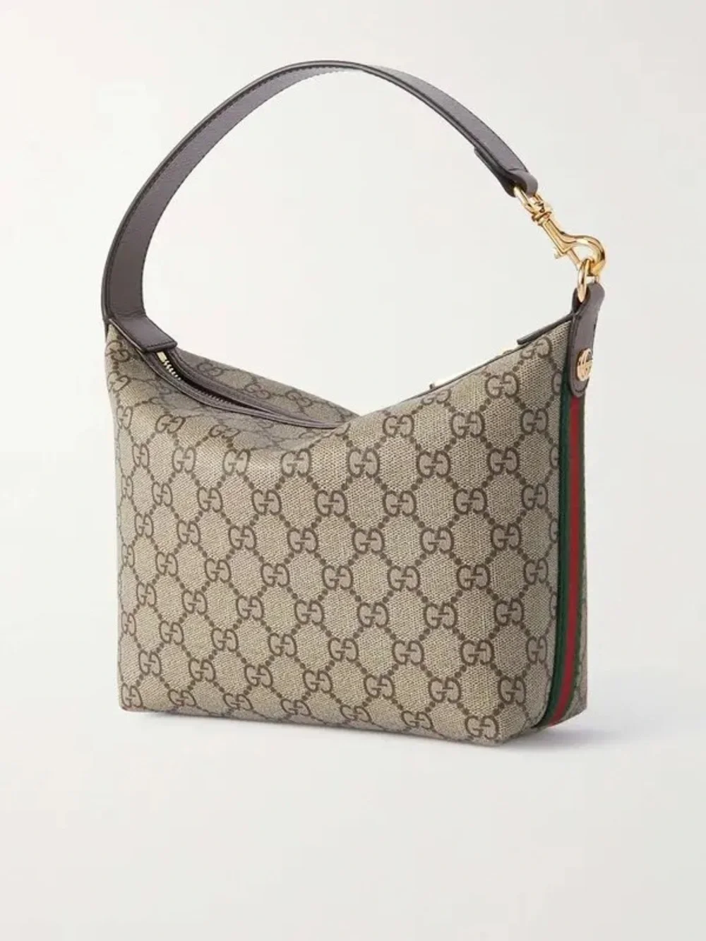 Gucci Ophidia GG Super Mini canvas shoulder bag New - Picture 1 of 12